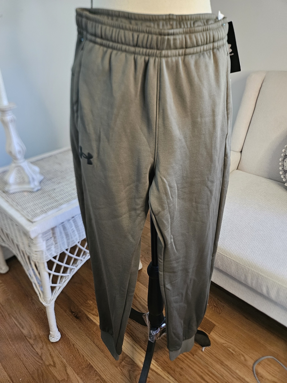 Under Armour Olive Green Kids Performance Joggers